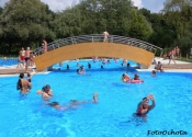 Zespół basenów OSiR-u w parku Szczęśliwice